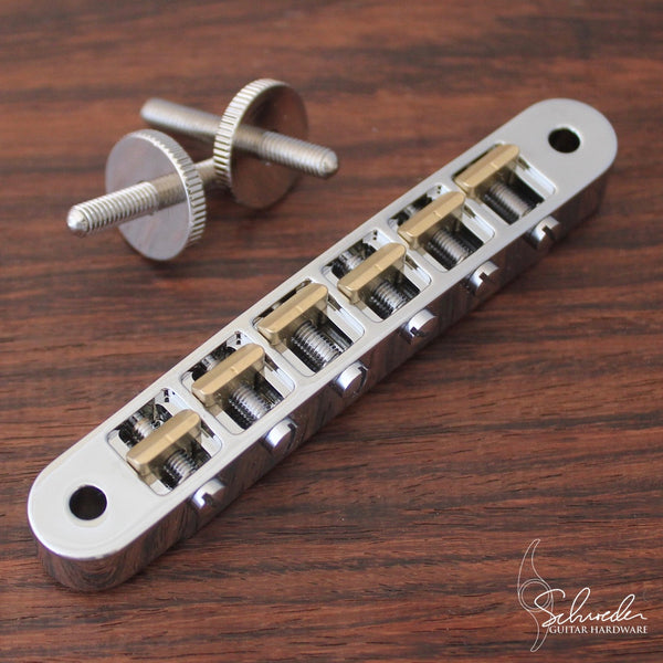 Schroeder Radiused Tune-O-Matic Bridge Chrome