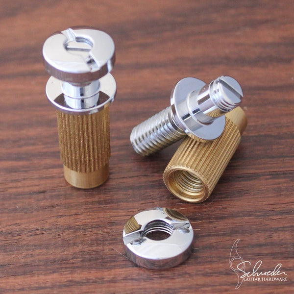 Schroeder Top-Adjustable Locking Studs Chrome