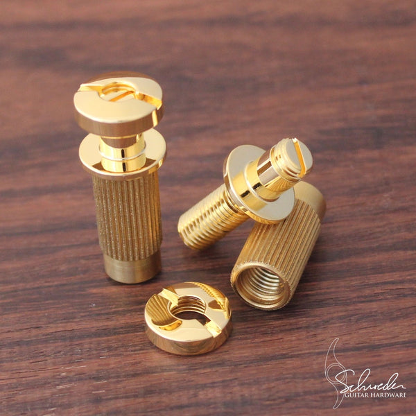 Schroeder Top-Adjustable Locking Studs Gold