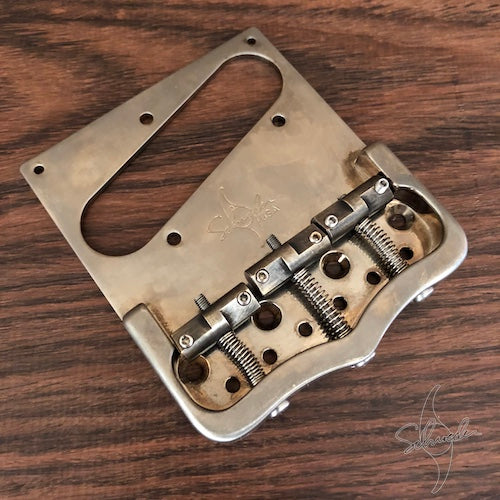 Schroeder TL Lefty Bridge – Schroeder Guitar Hardware