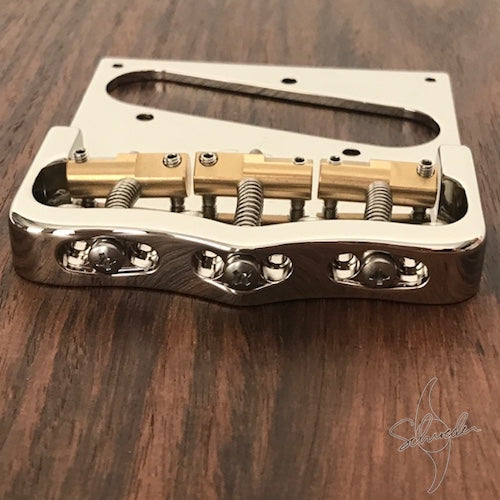 Schroeder TL Top Load Bridge Schroeder Guitar Hardware