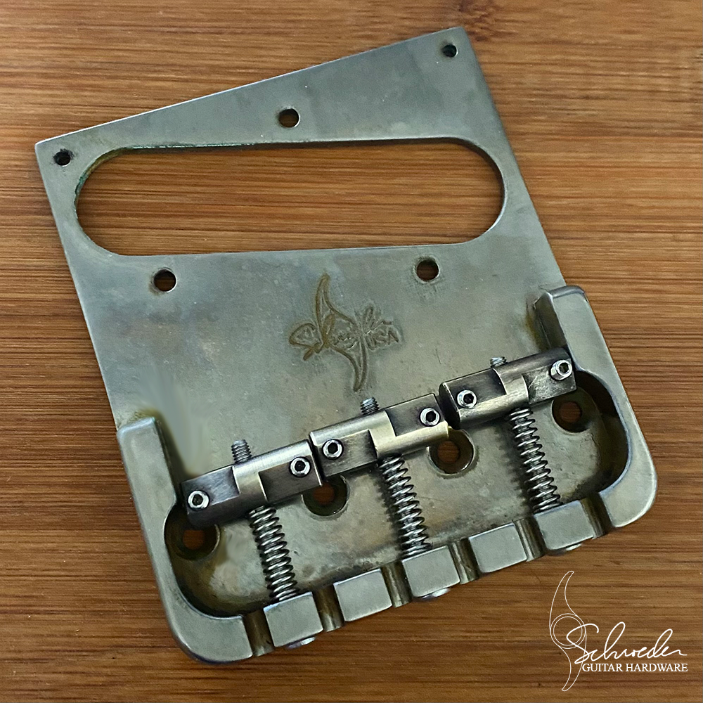 Schroeder TL Straight-Back Bridge for Bigsby (tele style